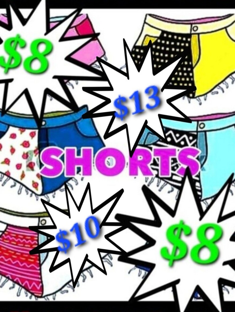 HUGE SHORTS BLOWOUT SALE